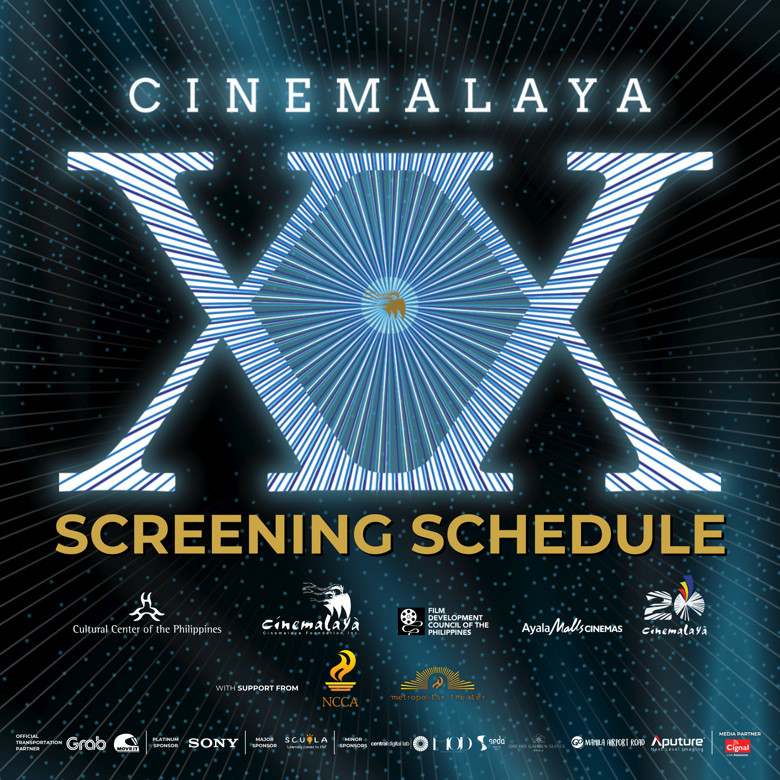 Screening Schedule